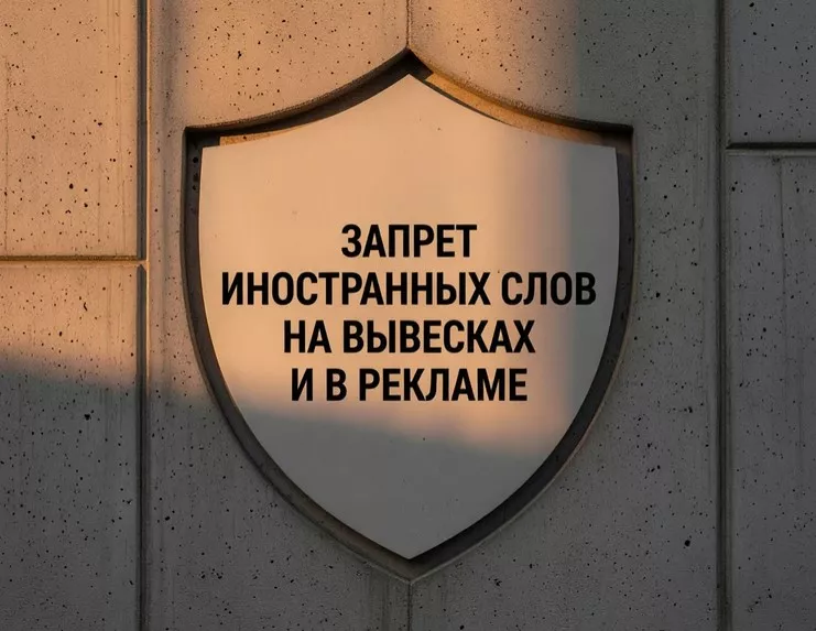 Запрет иностранных слов на вывесках и в рекламе с 1 марта 2026 года: что нужно знать бизнесу